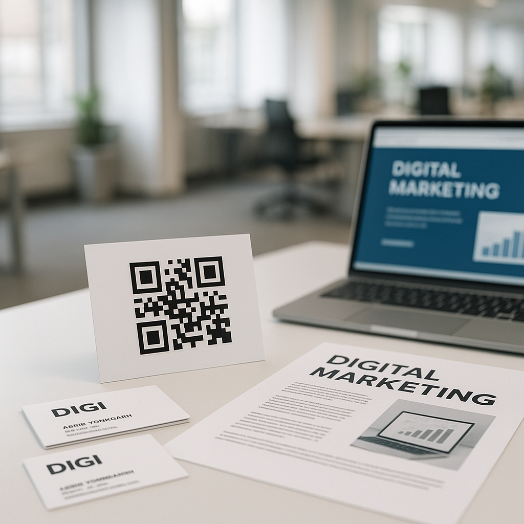 URL-QR-koodit käyntikorteissa ja printissä: Näin sisältömarkkinointi tehostuu